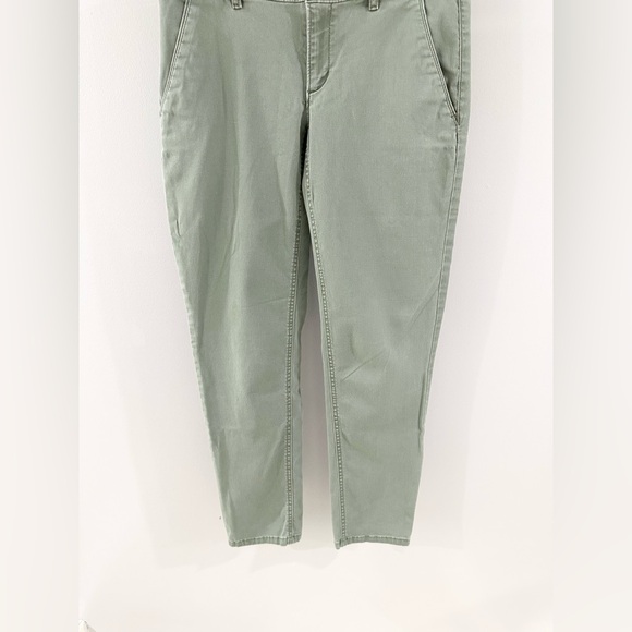 Loft Marisa Fit Chino Pants Green Size 2 - Picture 5 of 7
